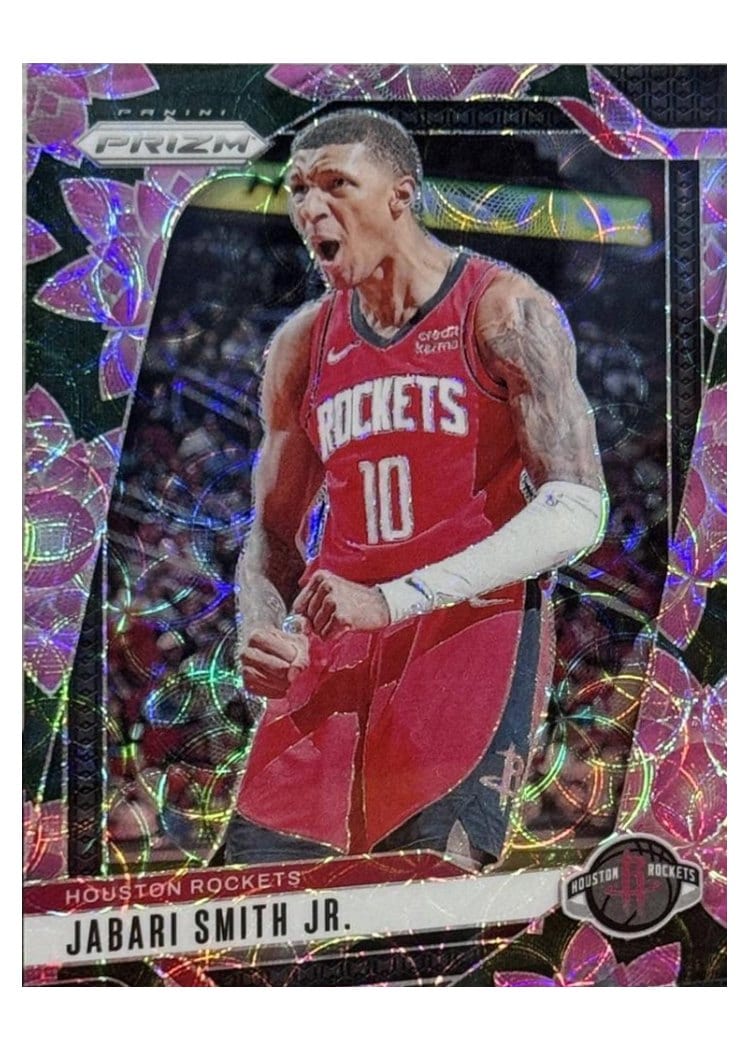 2024-25 Panini Prizm Base Set Jabari Smith Jr. #77 card