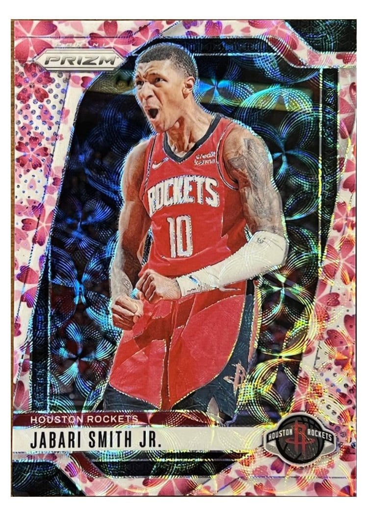2024-25 Panini Prizm Base Set Jabari Smith Jr. #77 card