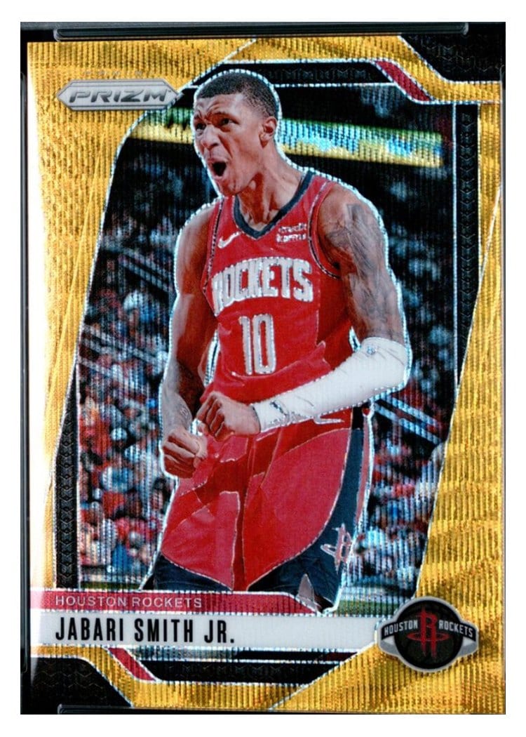 2024-25 Panini Prizm Base Set Jabari Smith Jr. #77 card