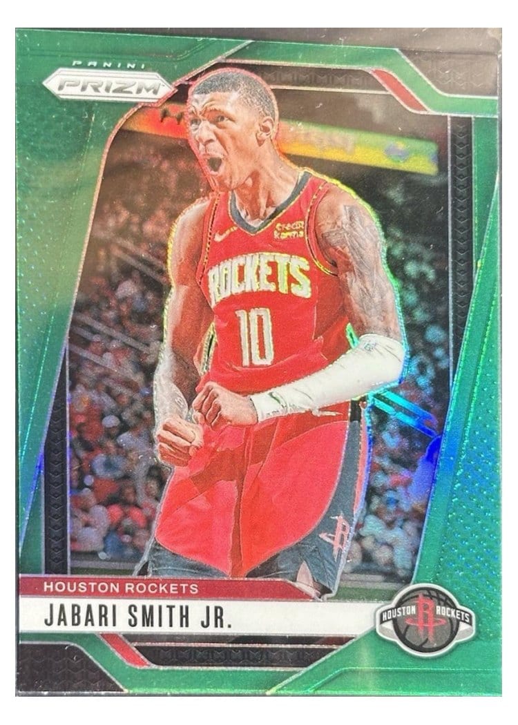 2024-25 Panini Prizm Base Set Jabari Smith Jr. #77 card