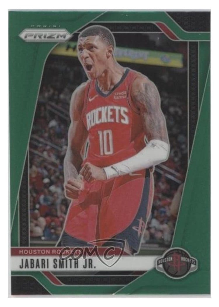 2024-25 Panini Prizm Base Set Jabari Smith Jr. #77 card