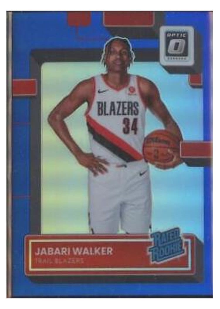 2022-23 Donruss Optic Base Set Jabari Walker #242 card