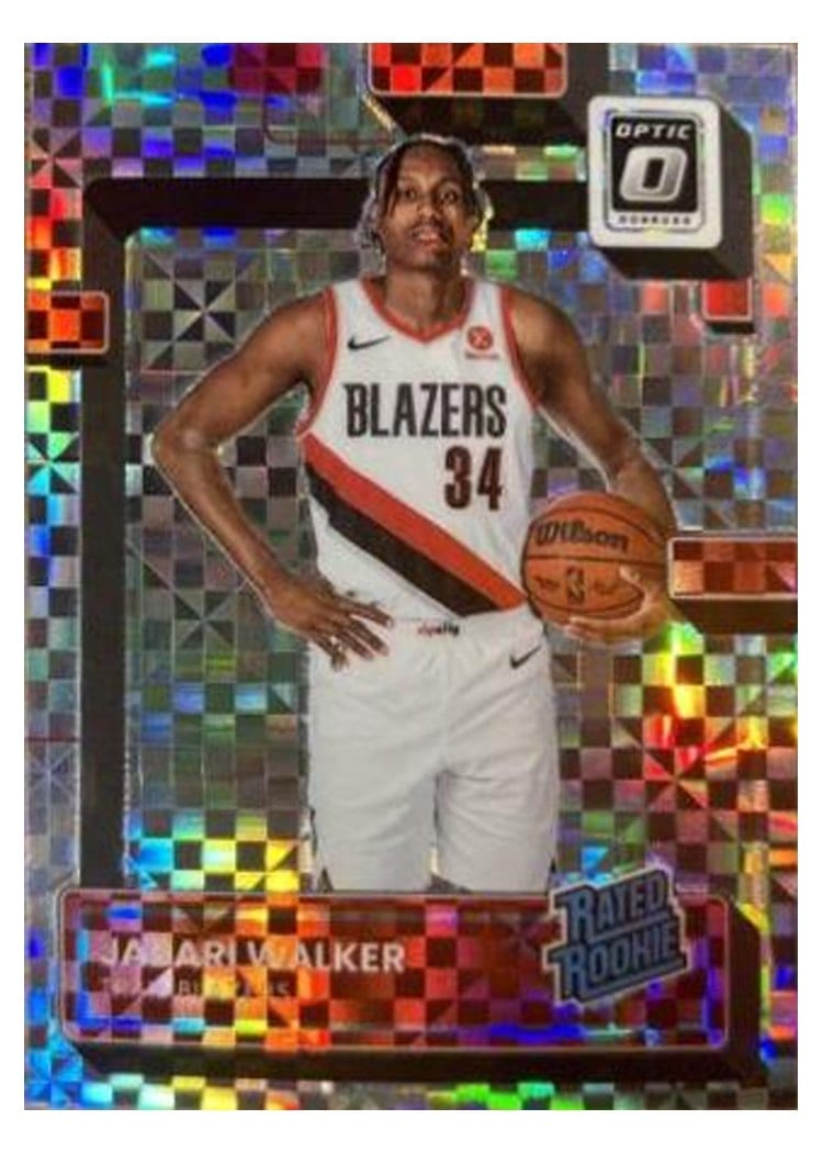 2022-23 Donruss Optic Base Set Jabari Walker #242 card