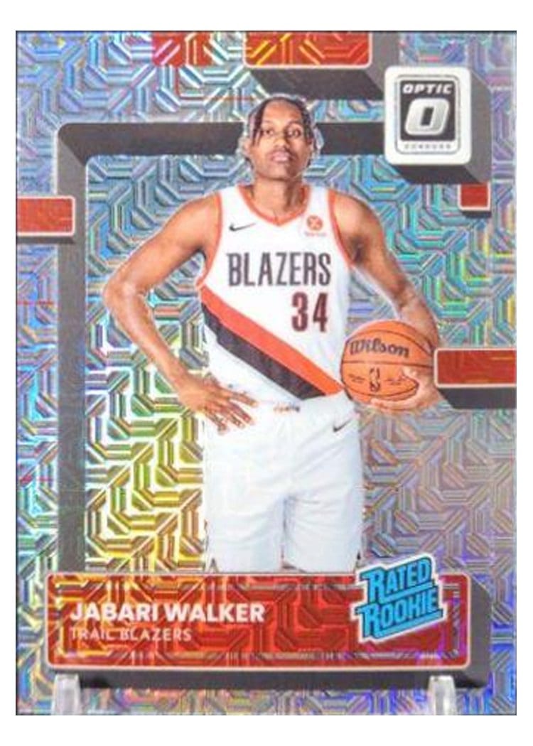 2022-23 Donruss Optic Base Set Jabari Walker #242 card