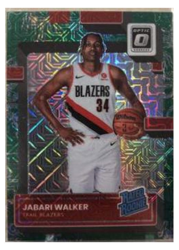 2022-23 Donruss Optic Base Set Jabari Walker #242 card
