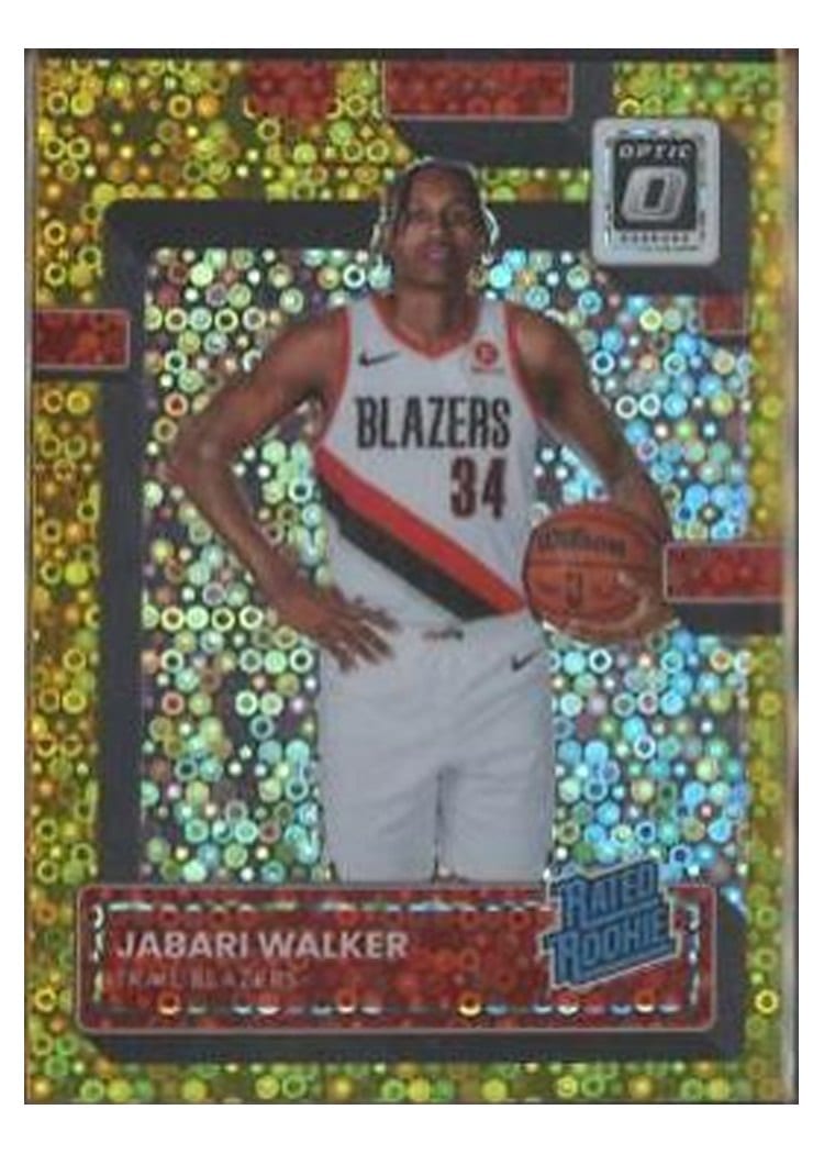 2022-23 Donruss Optic Base Set Jabari Walker #242 card
