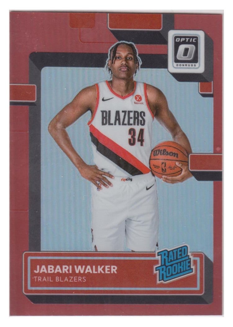 2022-23 Donruss Optic Base Set Jabari Walker #242 card