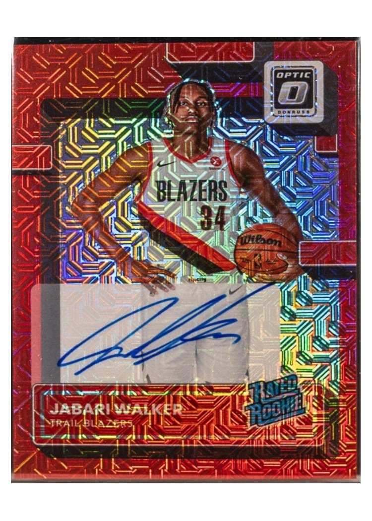 2022-23 Donruss Optic Base Set Jabari Walker #242 card