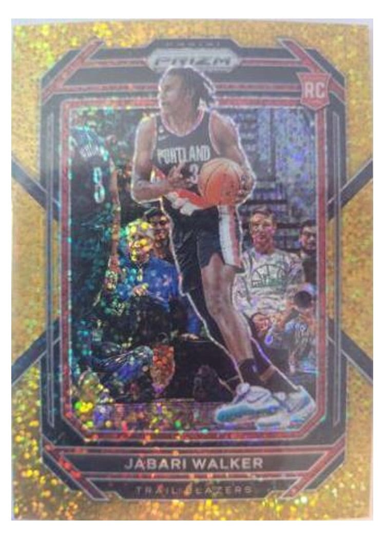 2022-23 Panini Prizm Base Set Jabari Walker #237 card