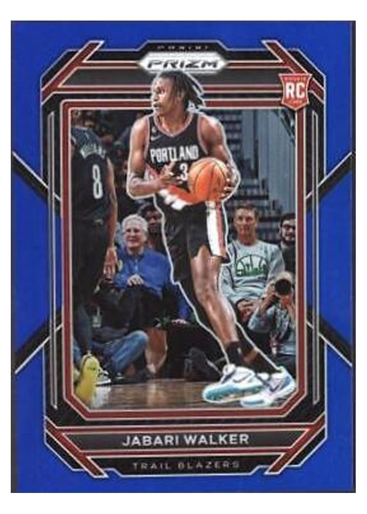 2022-23 Panini Prizm Base Set Jabari Walker #237 card