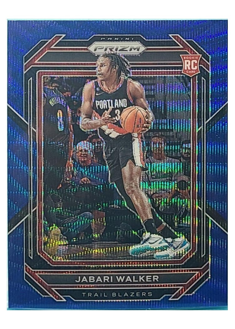 2022-23 Panini Prizm Base Set Jabari Walker #237 card