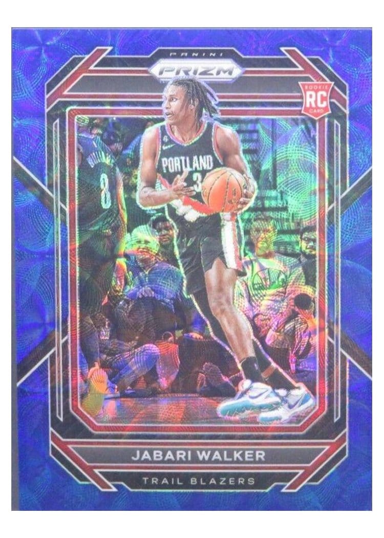 2022-23 Panini Prizm Base Set Jabari Walker #237 card