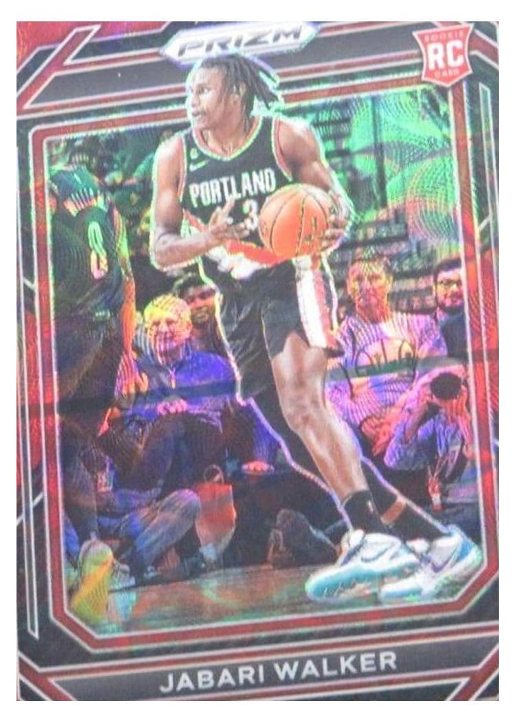 2022-23 Panini Prizm Base Set Jabari Walker #237 card