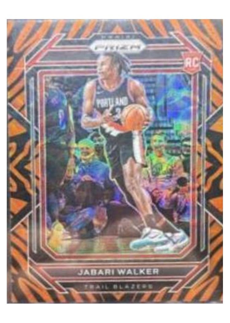 2022-23 Panini Prizm Base Set Jabari Walker #237 card