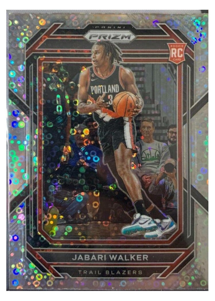 2022-23 Panini Prizm Base Set Jabari Walker #237 card