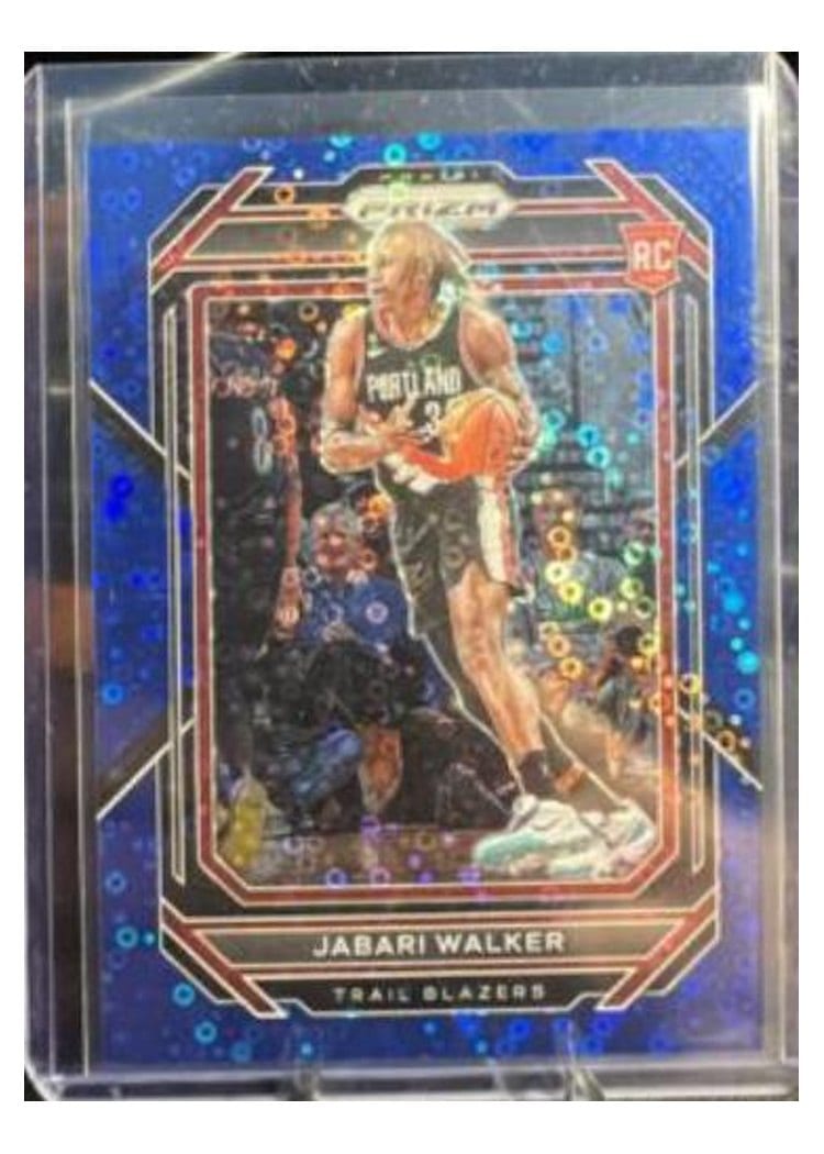 2022-23 Panini Prizm Base Set Jabari Walker #237 card
