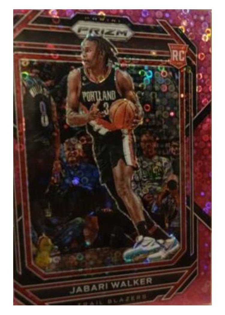 2022-23 Panini Prizm Base Set Jabari Walker #237 card