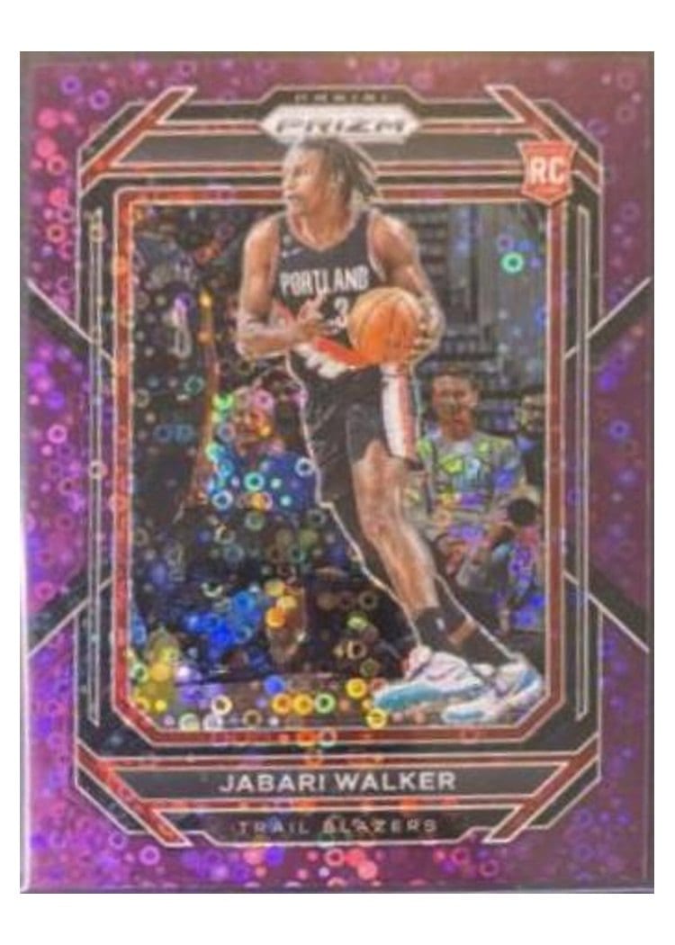 2022-23 Panini Prizm Base Set Jabari Walker #237 card