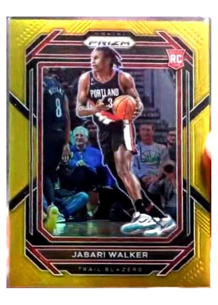 2022-23 Panini Prizm Base Set Jabari Walker #237 card