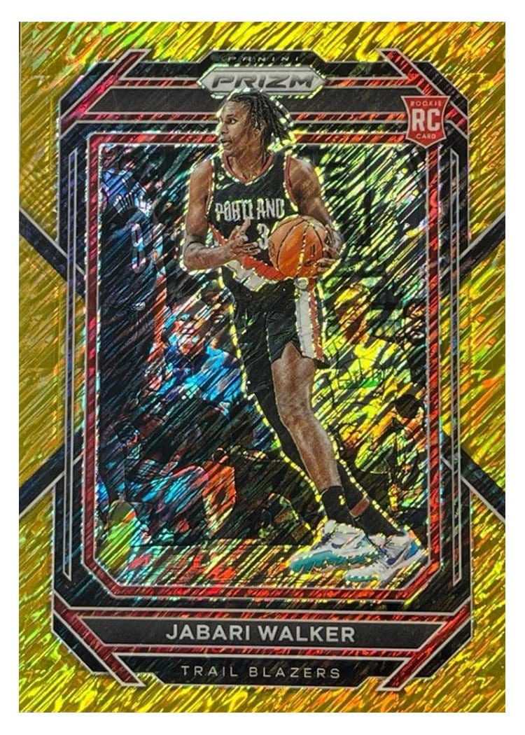 2022-23 Panini Prizm Base Set Jabari Walker #237 card