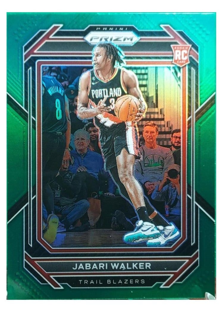 2022-23 Panini Prizm Base Set Jabari Walker #237 card
