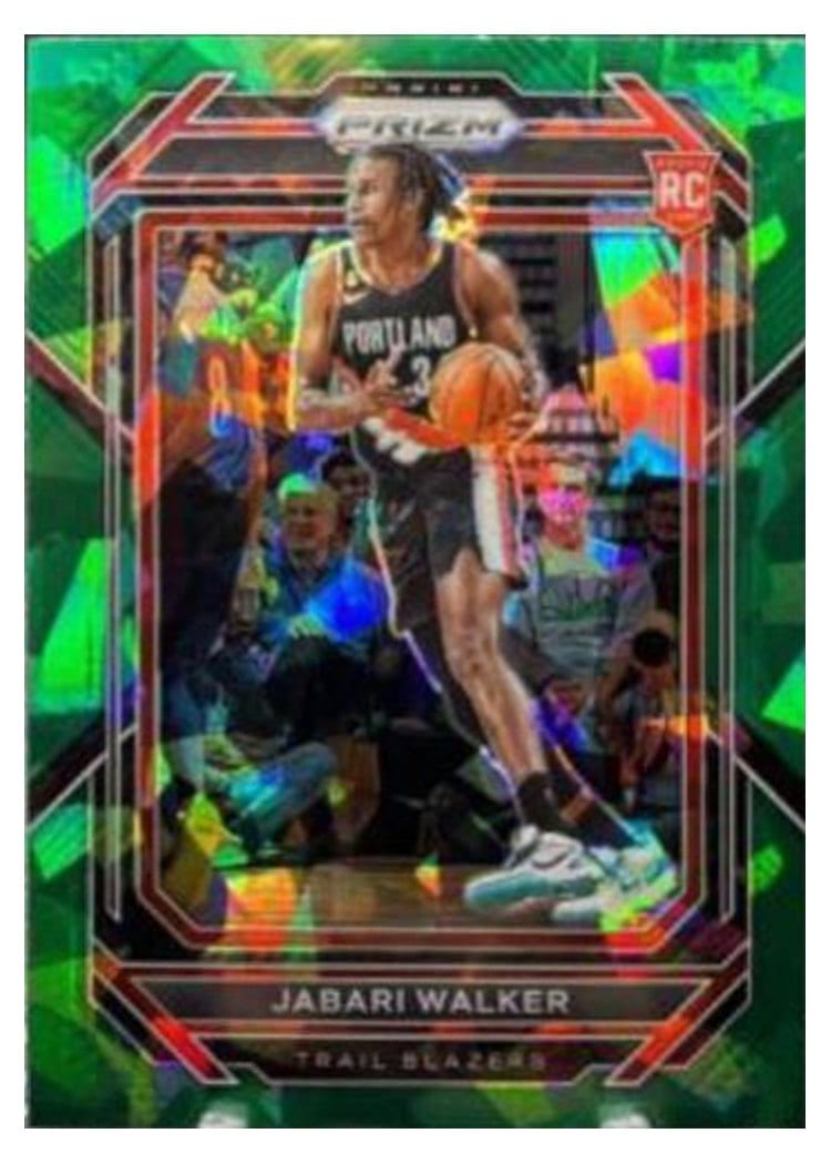 2022-23 Panini Prizm Base Set Jabari Walker #237 card