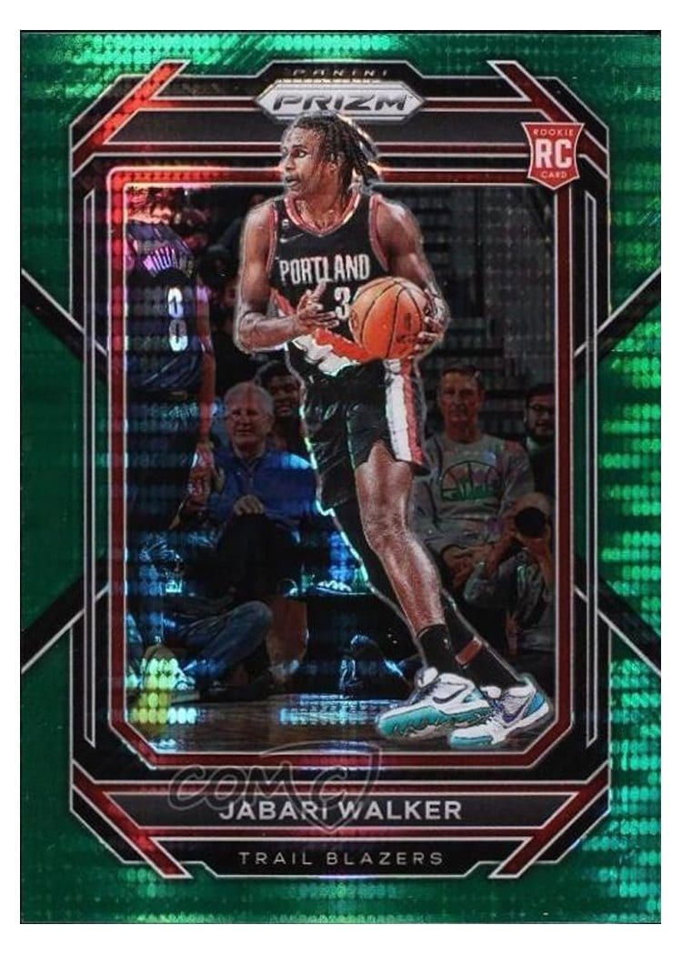 2022-23 Panini Prizm Base Set Jabari Walker #237 card