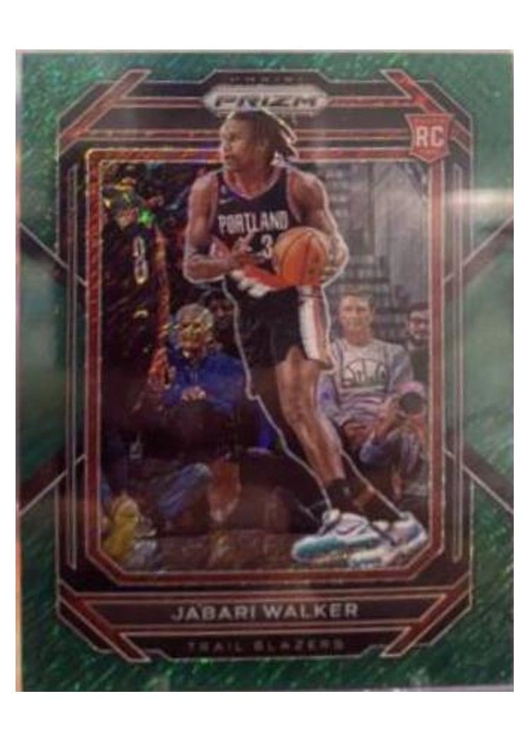 2022-23 Panini Prizm Base Set Jabari Walker #237 card