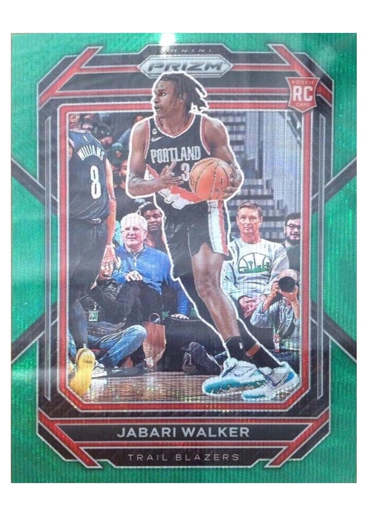 2022-23 Panini Prizm Base Set Jabari Walker #237 card