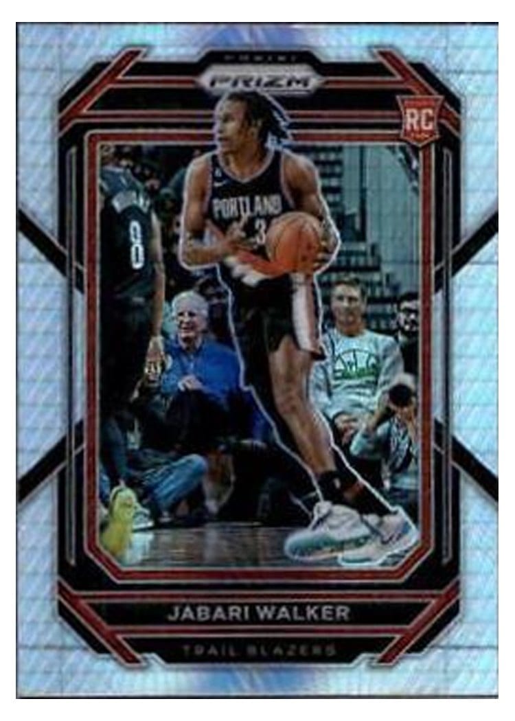 2022-23 Panini Prizm Base Set Jabari Walker #237 card