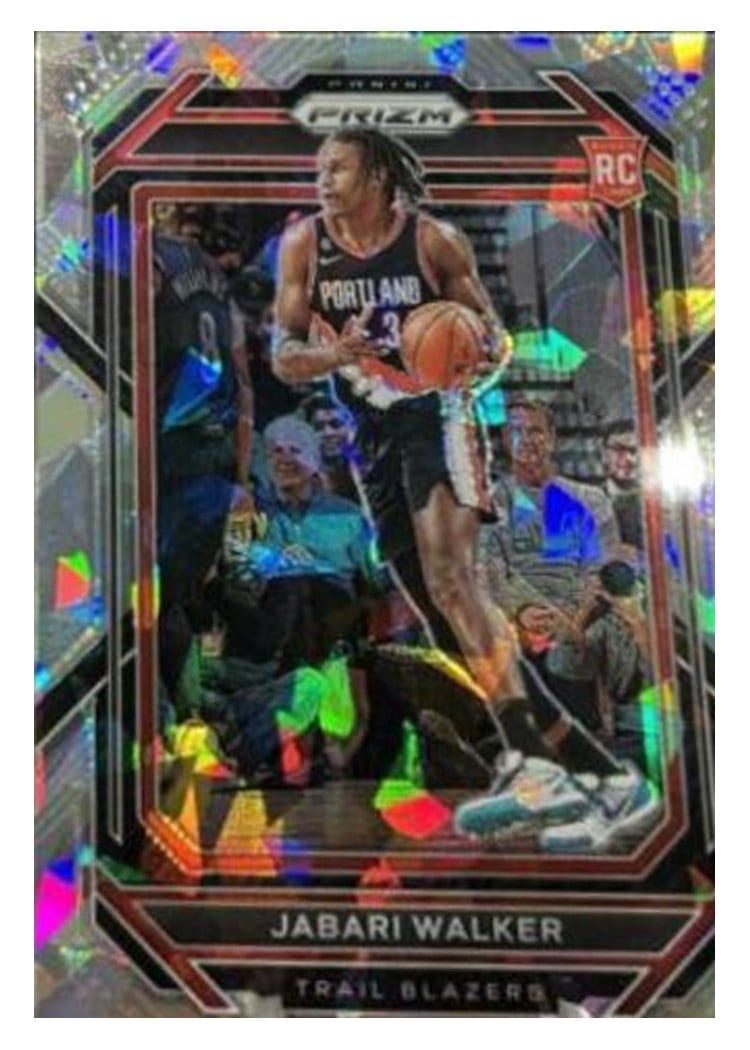 2022-23 Panini Prizm Base Set Jabari Walker #237 card