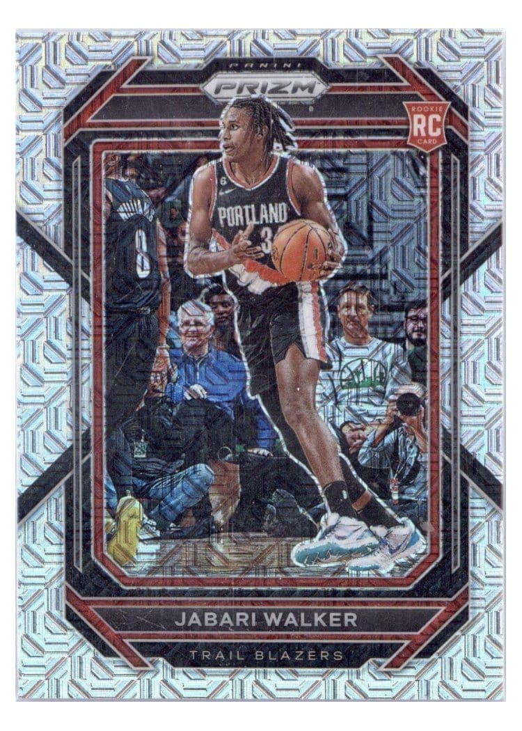 2022-23 Panini Prizm Base Set Jabari Walker #237 card