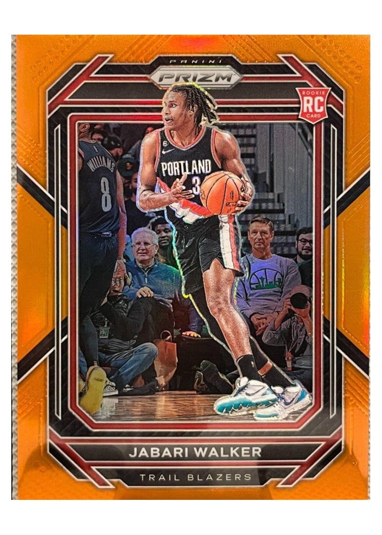 2022-23 Panini Prizm Base Set Jabari Walker #237 card