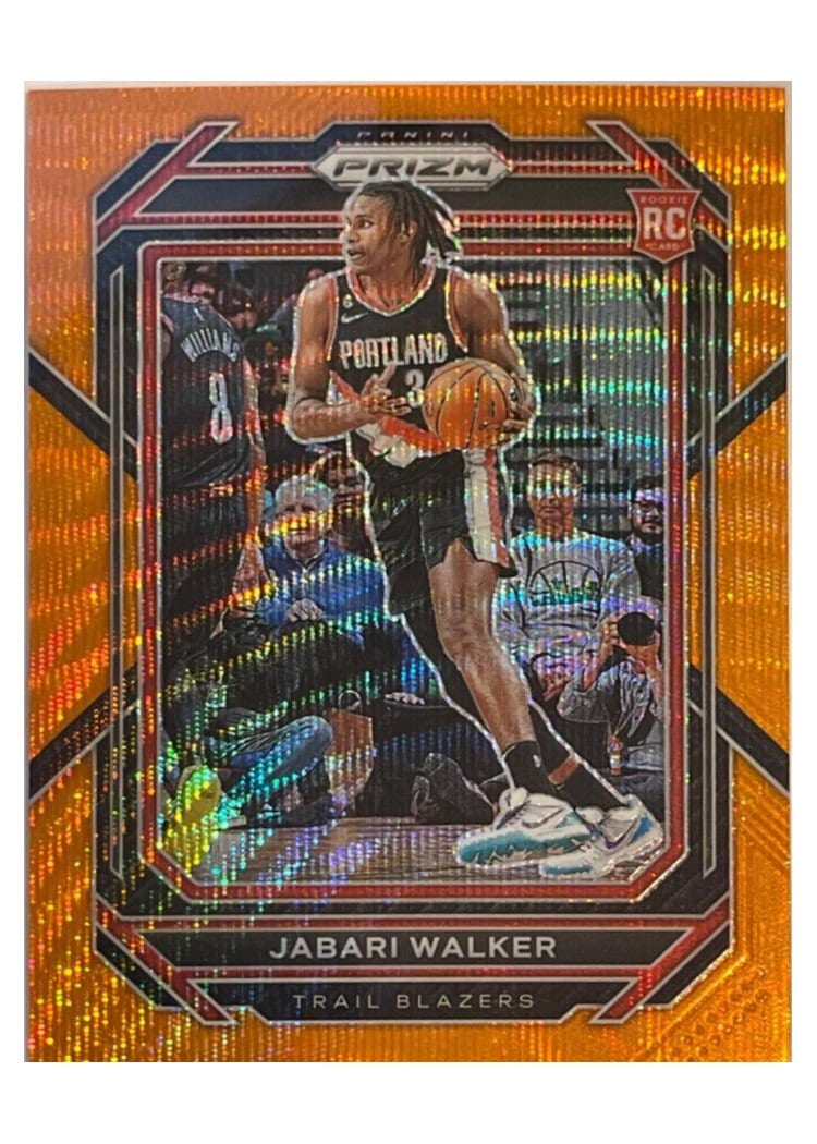 2022-23 Panini Prizm Base Set Jabari Walker #237 card