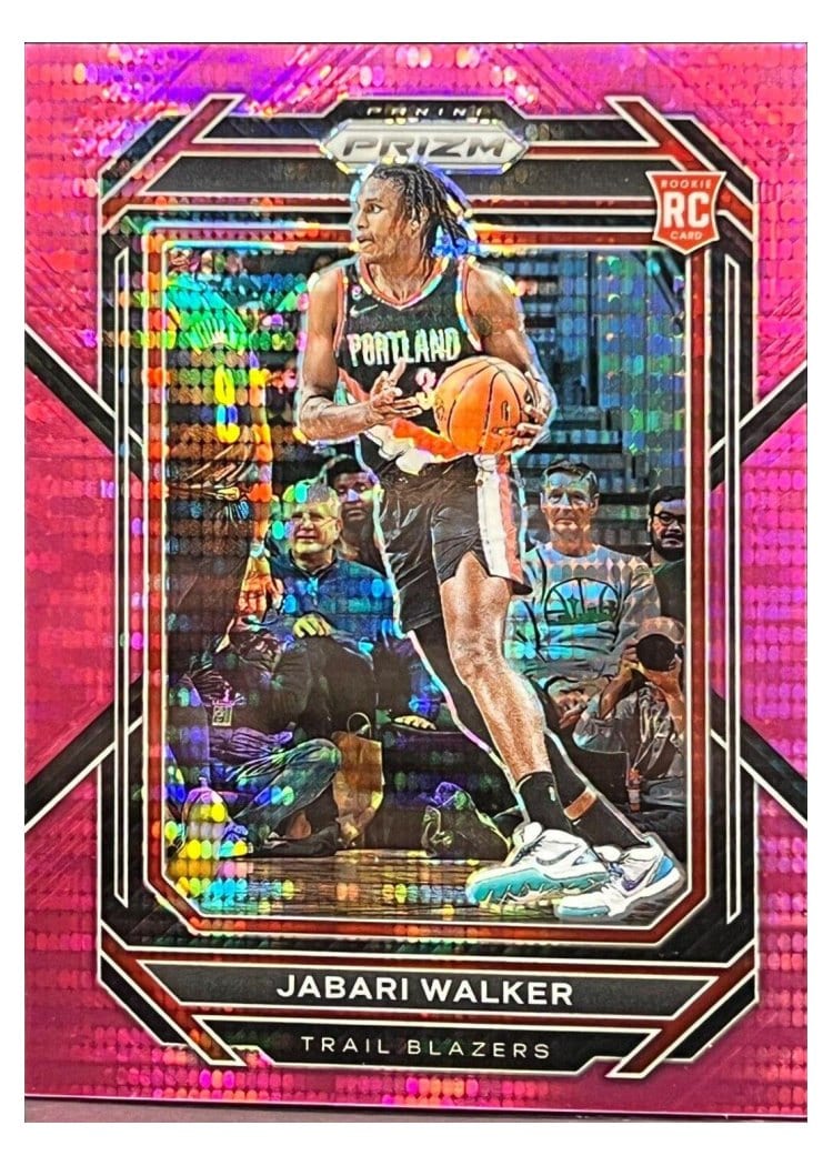 2022-23 Panini Prizm Base Set Jabari Walker #237 card