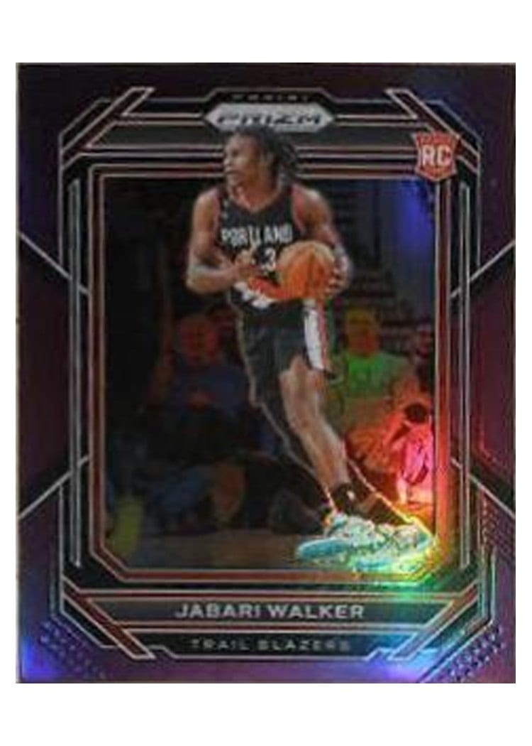 2022-23 Panini Prizm Base Set Jabari Walker #237 card