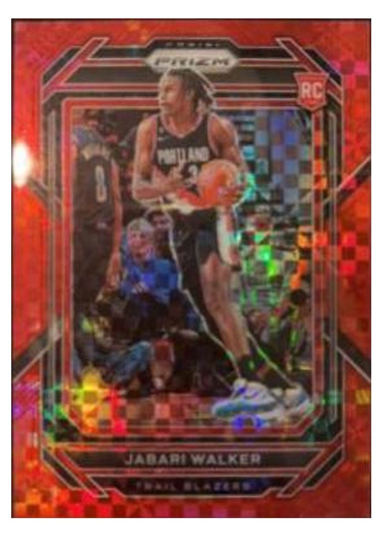 2022-23 Panini Prizm Base Set Jabari Walker #237 card