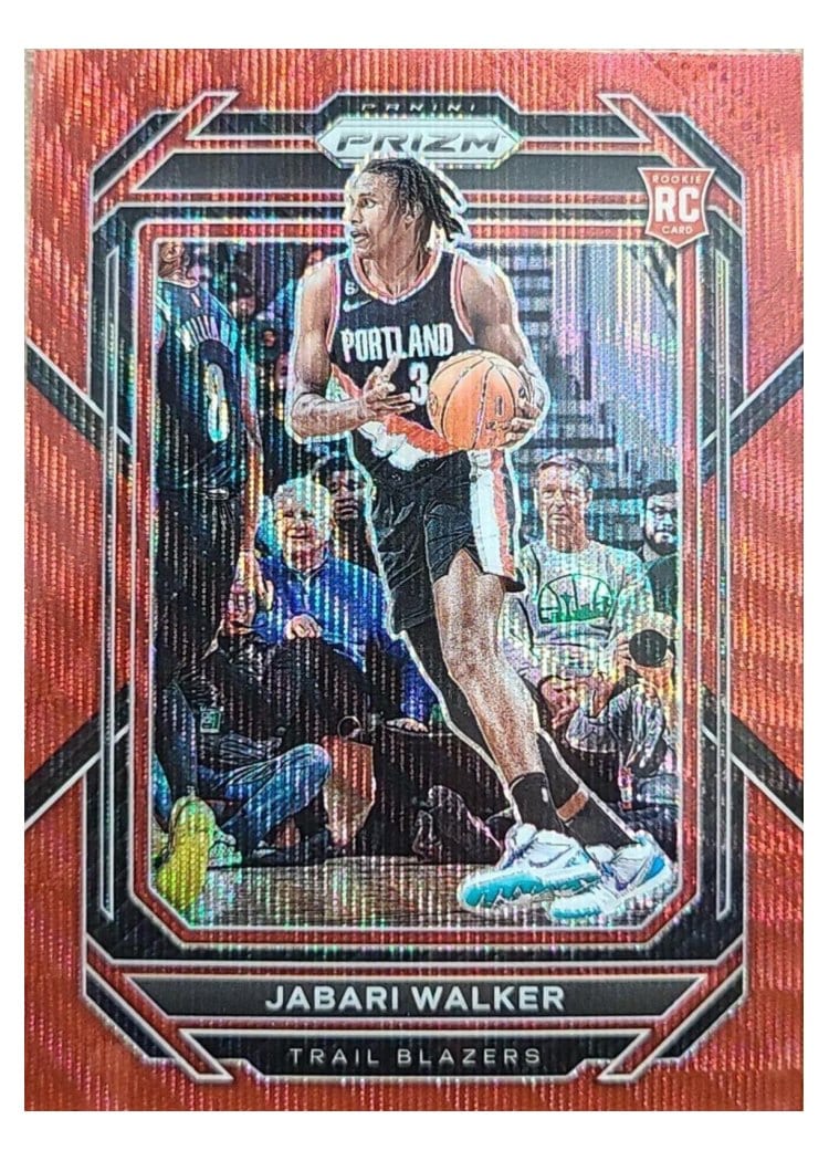 2022-23 Panini Prizm Base Set Jabari Walker #237 card