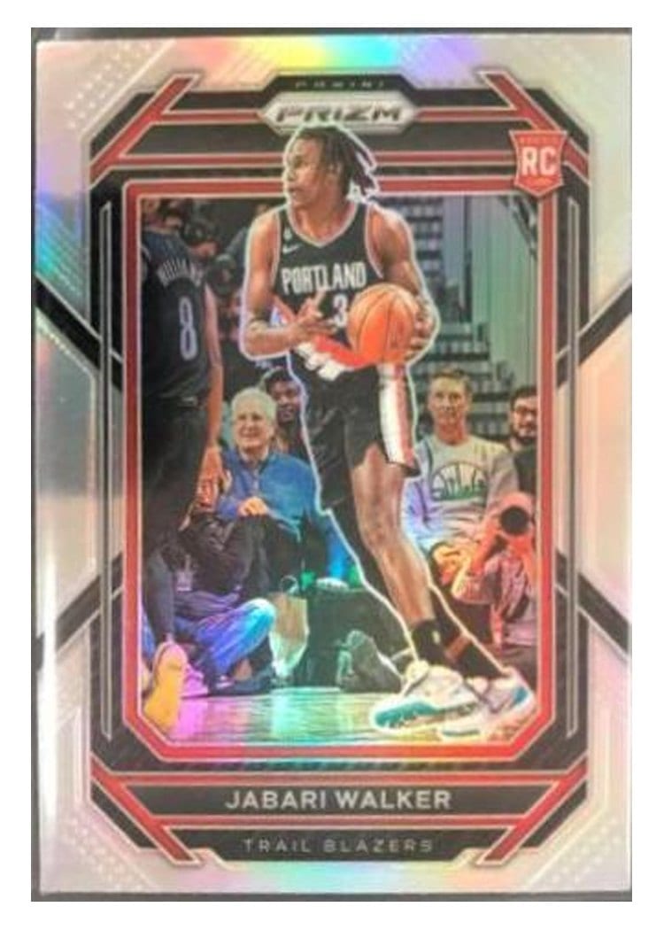 2022-23 Panini Prizm Base Set Jabari Walker #237 card