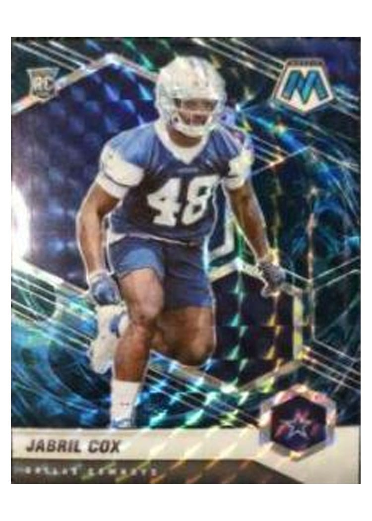 2021 Panini Mosaic Base Set Jabril Cox #369 card