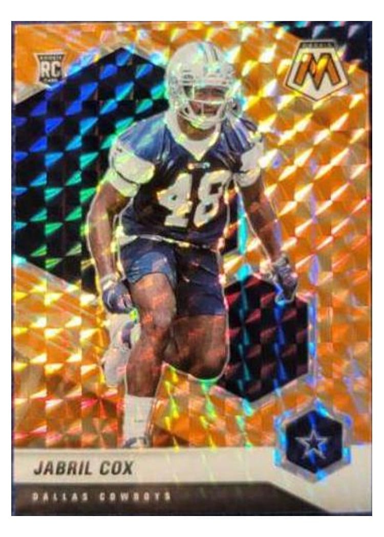 2021 Panini Mosaic Base Set Jabril Cox #369 card