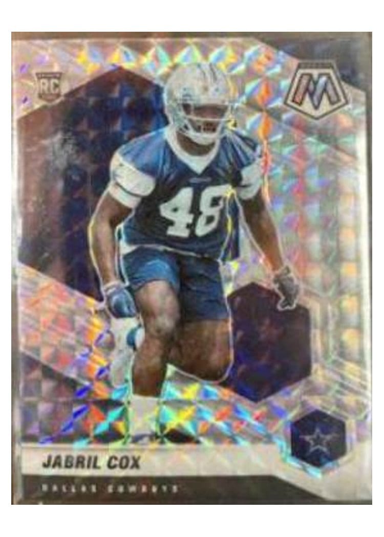 2021 Panini Mosaic Base Set Jabril Cox #369 card