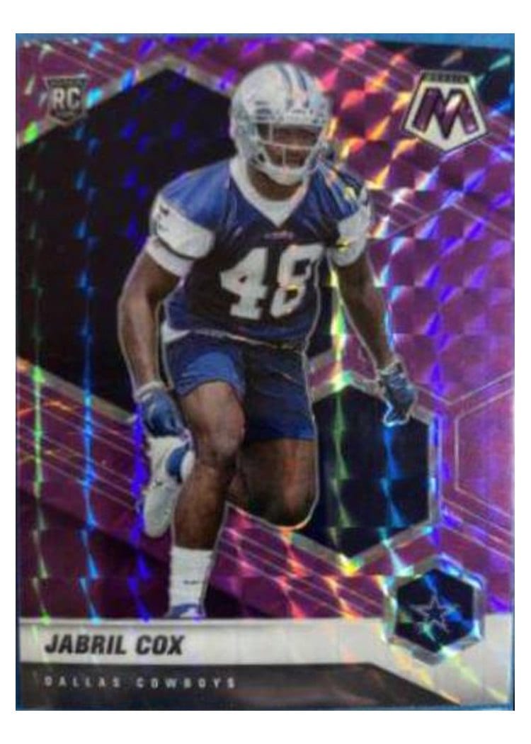 2021 Panini Mosaic Base Set Jabril Cox #369 card