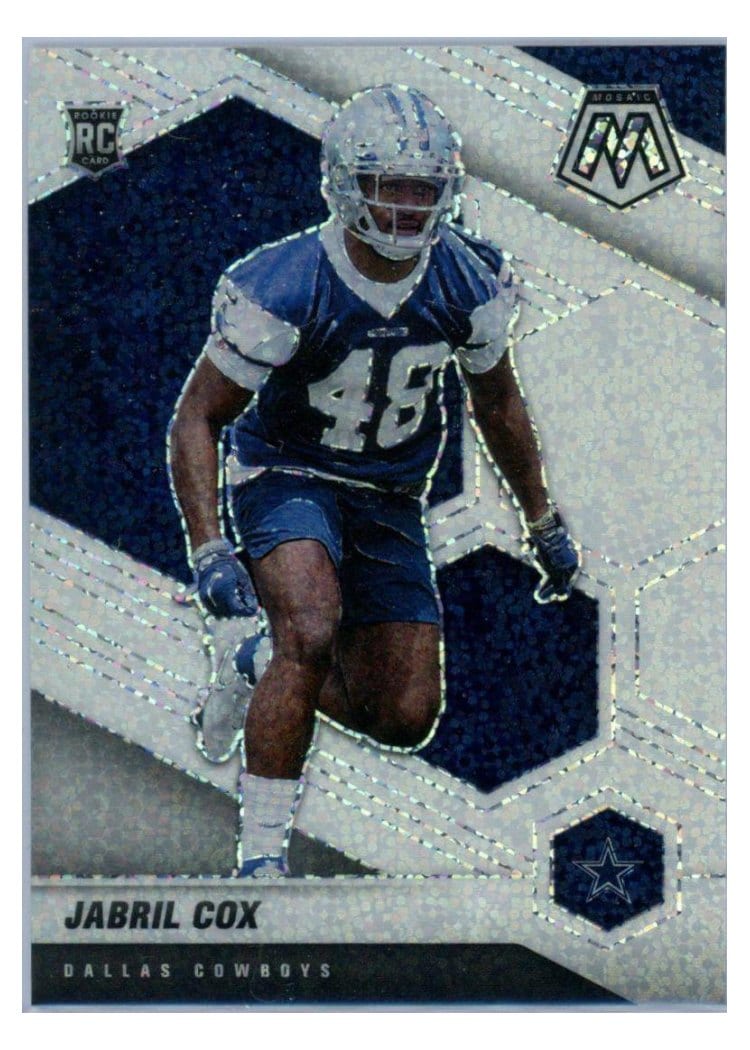 2021 Panini Mosaic Base Set Jabril Cox #369 card