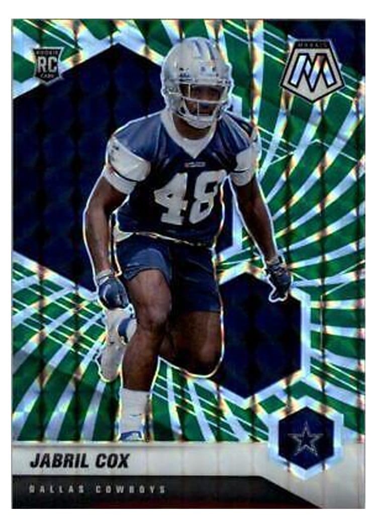 2021 Panini Mosaic Base Set Jabril Cox #369 card