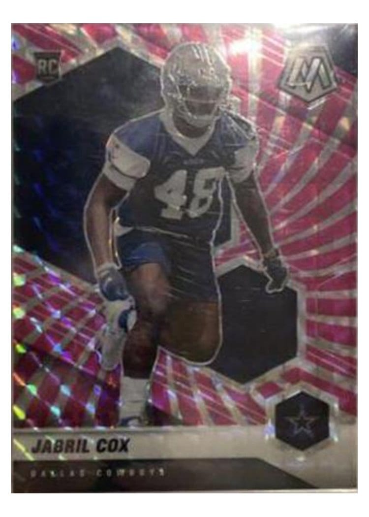 2021 Panini Mosaic Base Set Jabril Cox #369 card