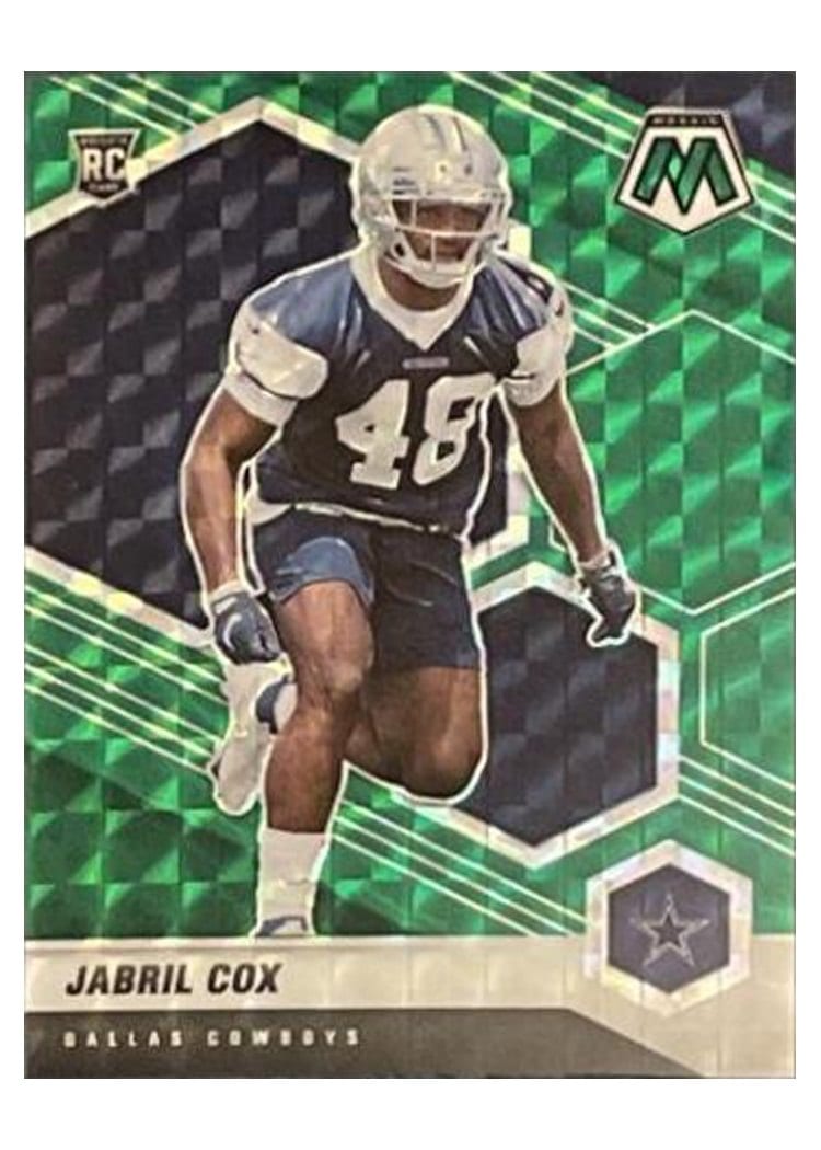 2021 Panini Mosaic Base Set Jabril Cox #369 card