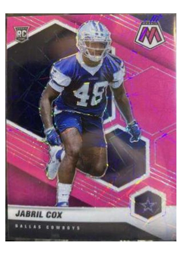 2021 Panini Mosaic Base Set Jabril Cox #369 card