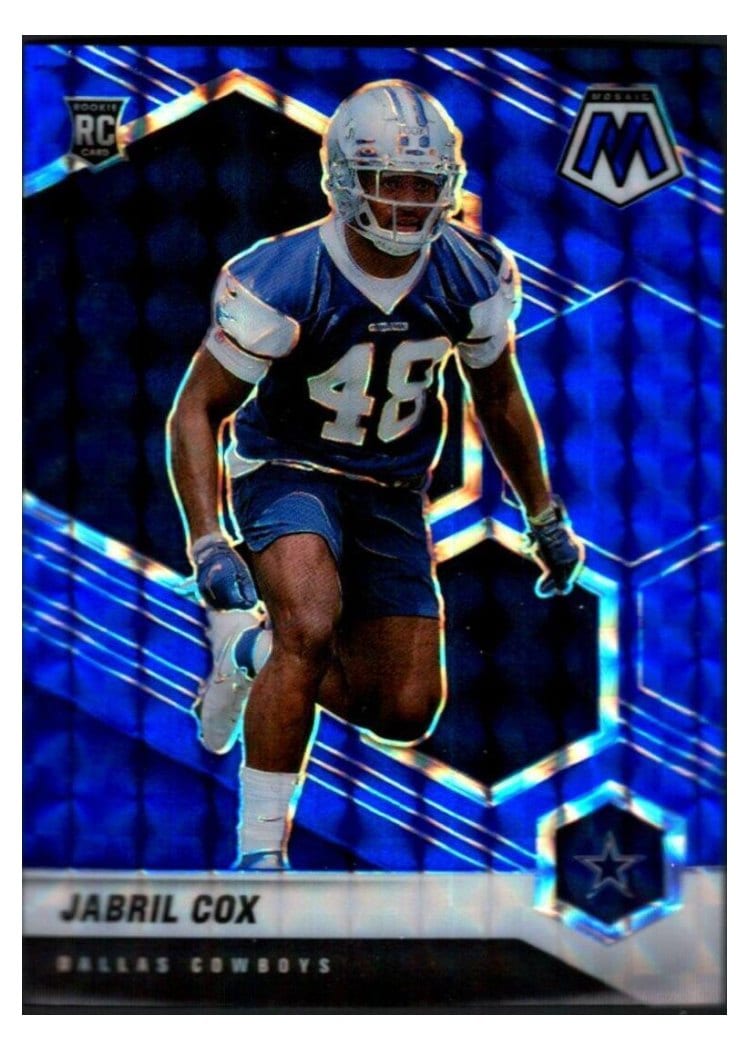 2021 Panini Mosaic Base Set Jabril Cox #369 card