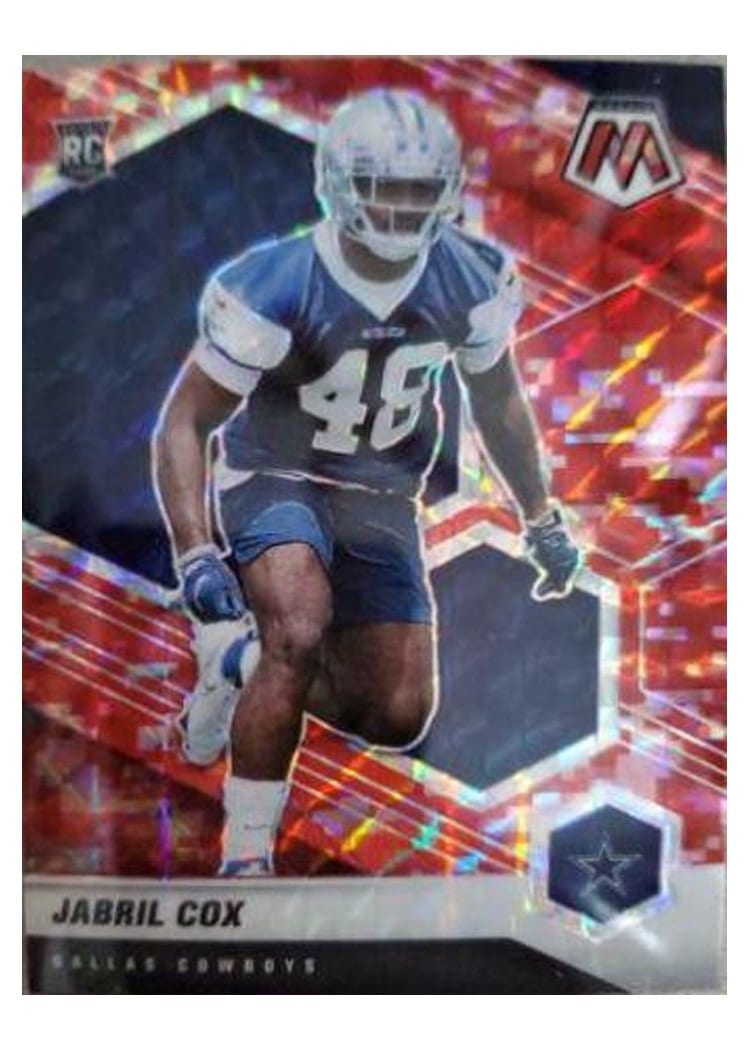2021 Panini Mosaic Base Set Jabril Cox #369 card